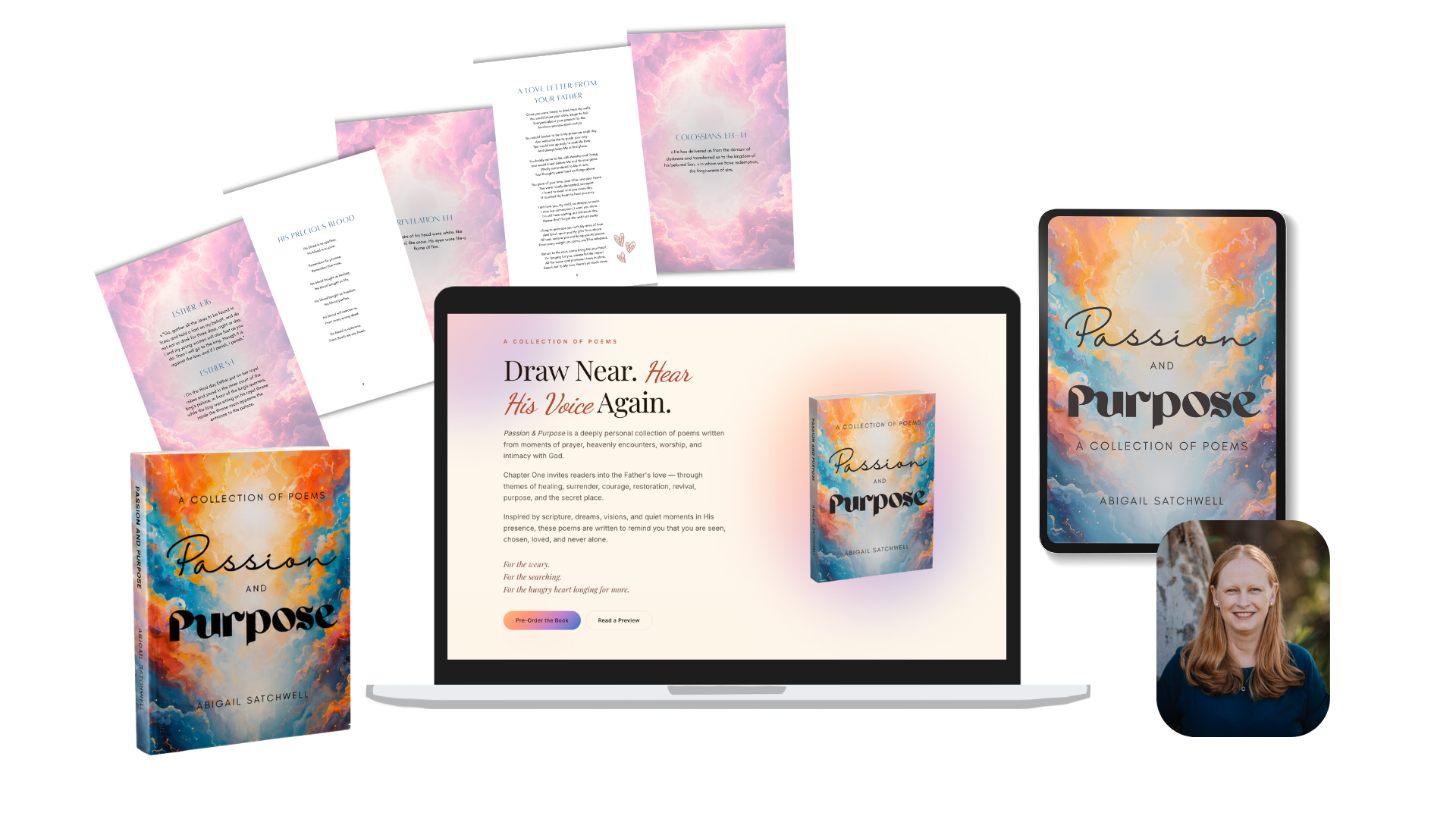 Passion & Purpose by Abigail Satchwell  book design, website and brand platform